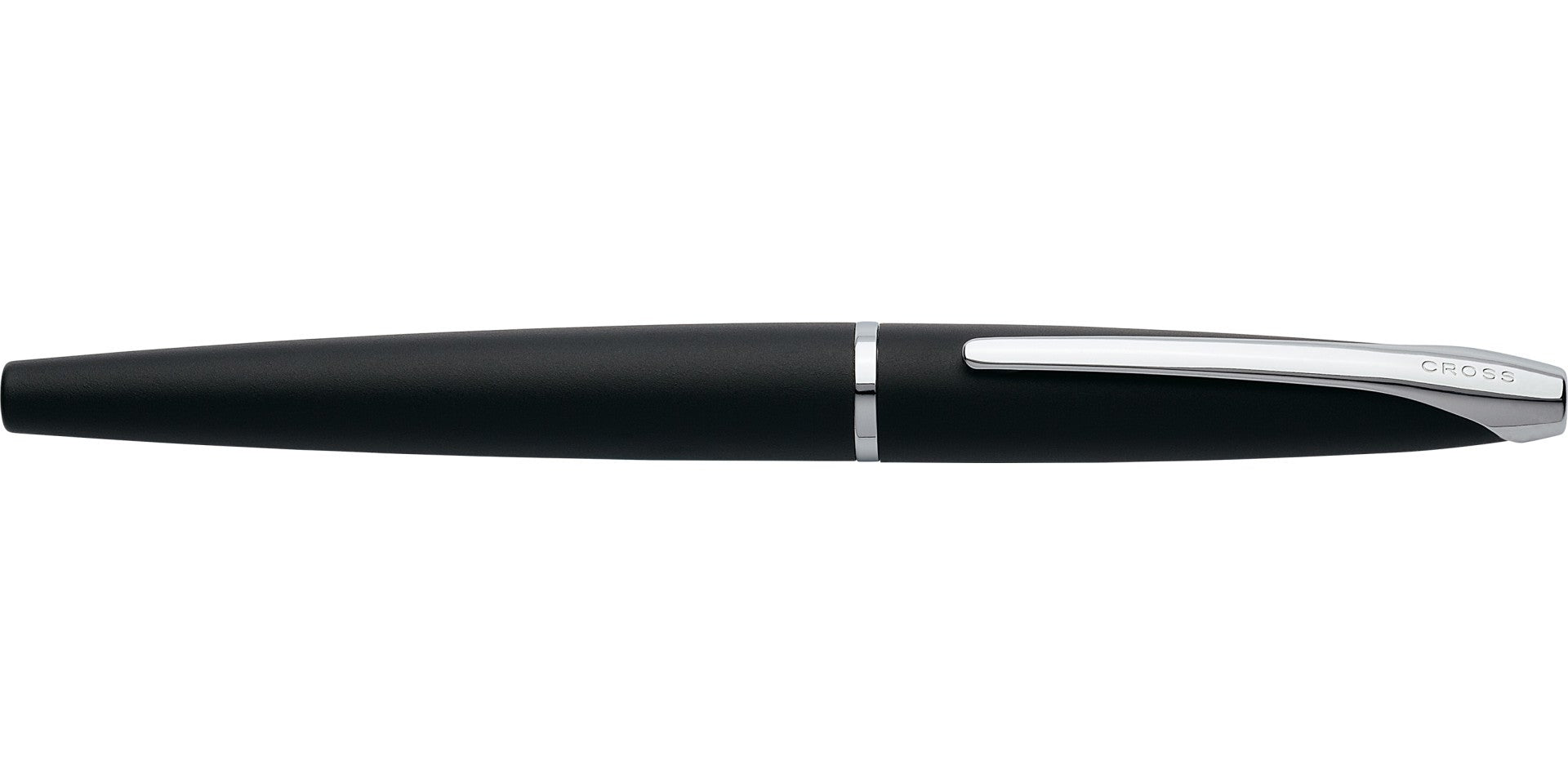 Product view 5 - A.T. Cross ATX Basalt Black Stainless Steel Medium Nib Fountain Pen - - A.T. Cross