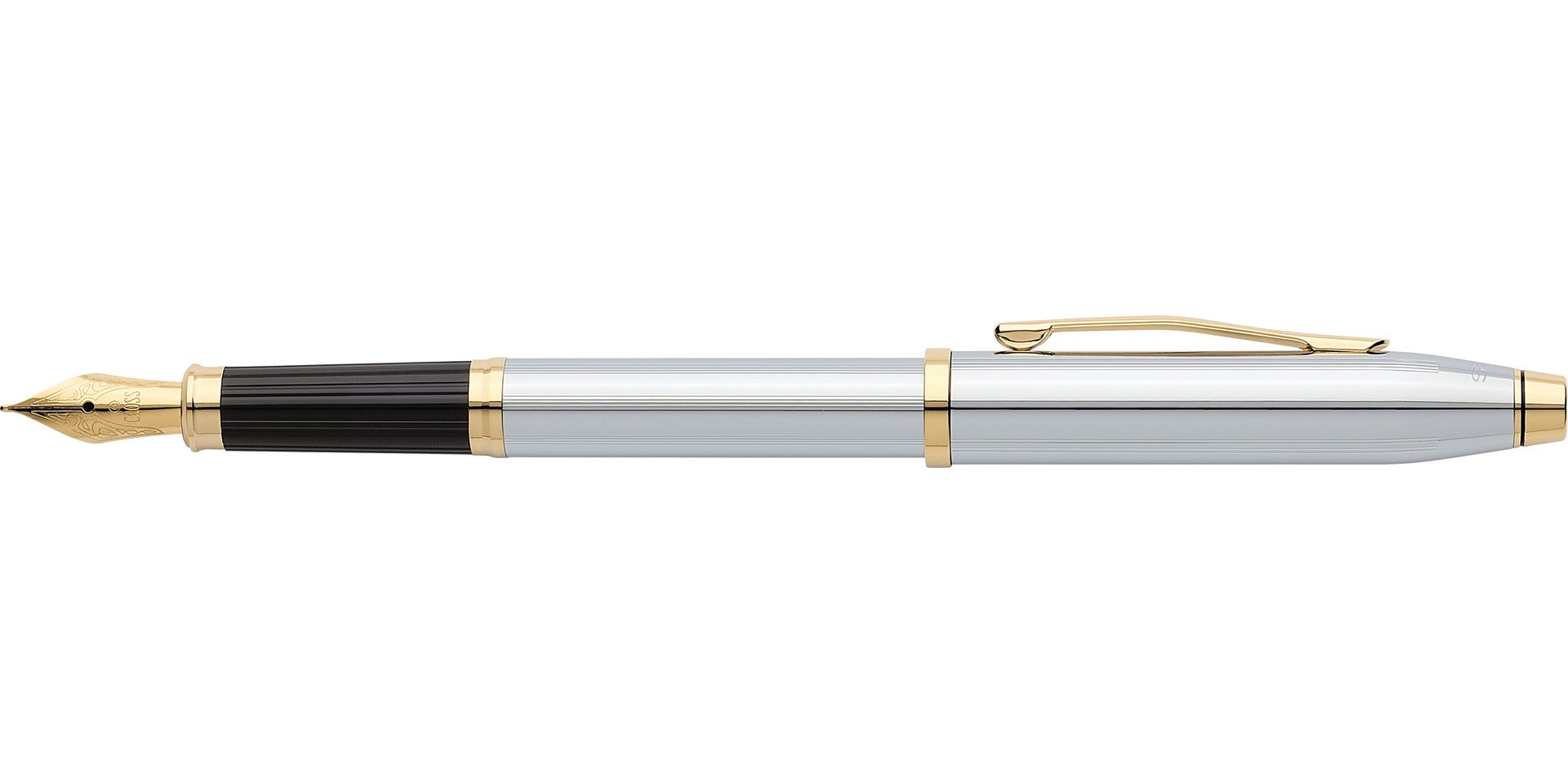 Product view 4 - A.T. Cross Century II Medalist Gold Plated Medium Nib Fountain Pen - S - A.T. Cross