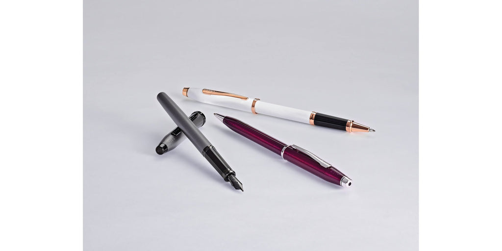 Product view 7 - A.T. Cross Century II Gunmetal Gray Rollerball Pen - Natural Left-Hand - A.T. Cross