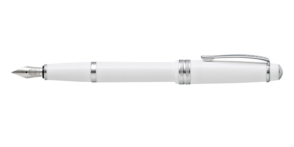 Product view 4 - A.T. Cross Bailey Light Polished White Resin Fine Nib Fountain Pen - S - A.T. Cross
