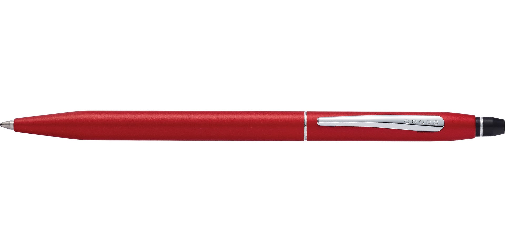 Lifestyle photo showing A.T. Cross Click Crimson Ballpoint Pen - Comfortable Professional in use - A.T. Cross