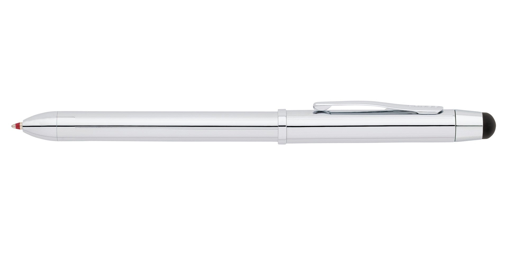 Product view 4 - A.T. Cross Tech3+ Lustrous Chrome Multifunction Pen - Natural Left-Han - A.T. Cross