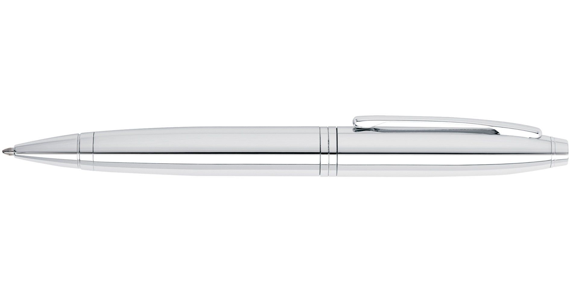 Product view 4 - A.T. Cross Calais Polished Chrome Ballpoint Pen - Comfortable Professi - A.T. Cross