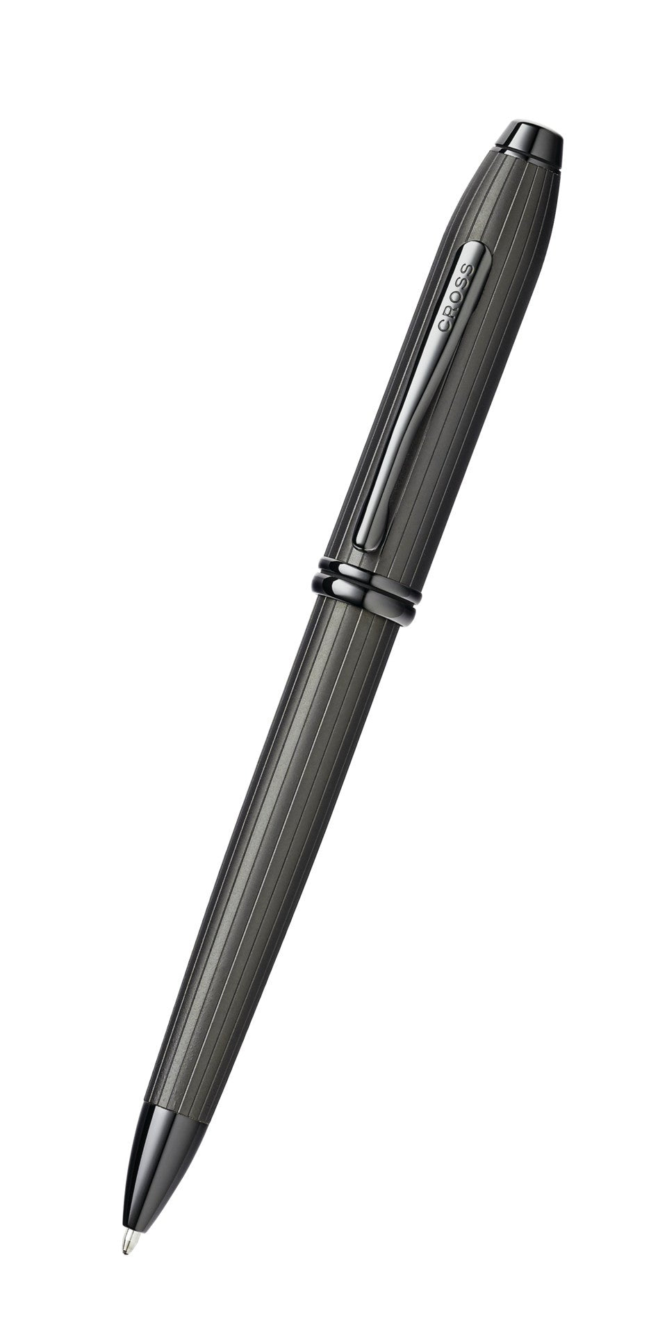 Product view 5 - A.T. Cross Townsend Matte Black PVD Ballpoint Pen - Comfortable Profes - A.T. Cross